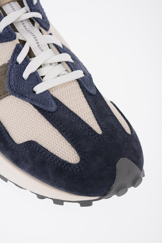 Mesh and Suede Low Top Sneakers with Contrast Monogram