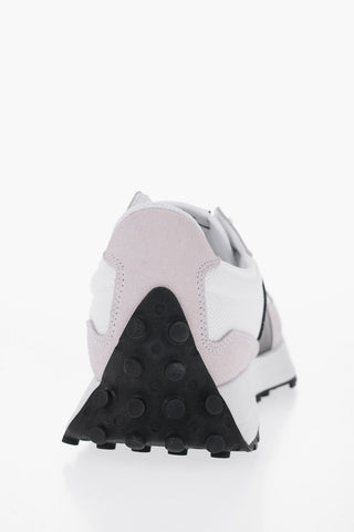 Mesh and Suede Low Top Sneakers with Contrast Monogram