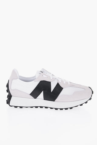 Mesh and Suede Low Top Sneakers with Contrast Monogram