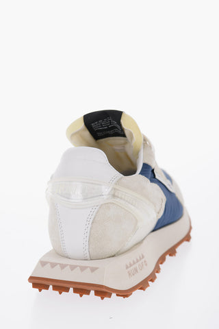 Sneakers Basse BLUE BODRUM GENESIS in Camoscio e Tessuto