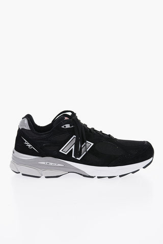 Sneakers Basse 990 con Tomaia in Mesh e Camoscio