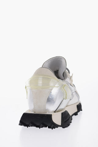 Leather and Mesh REVOLT ICE Low Top Sneakers