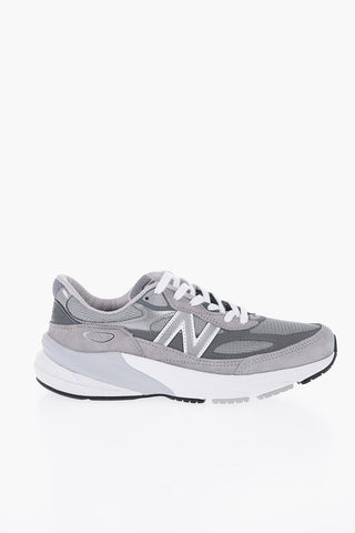 Sneakers Running in Pelle e Tessuto
