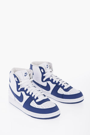 COMME DES GARCONS HOMME PLUS Hohe Sneaker TERMINATOR zweifarbig aus Leder