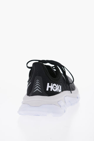 Contrasting Sole Mesh CLIFTON Low-Top Sneakers