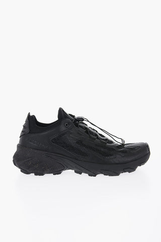 Solid Color SPEEDVERSE PRG Low Top Sneakers with Quicklace Detail