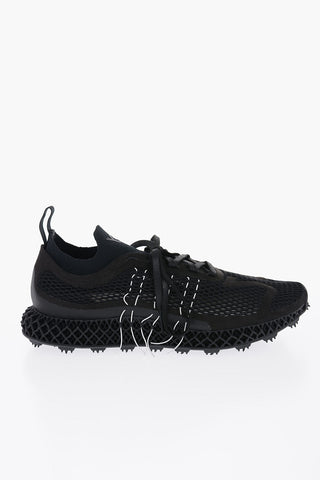 Y-3 YOHJI YAMAMOTO Perforated RUNNER 4D HALO Low Top Sneakers