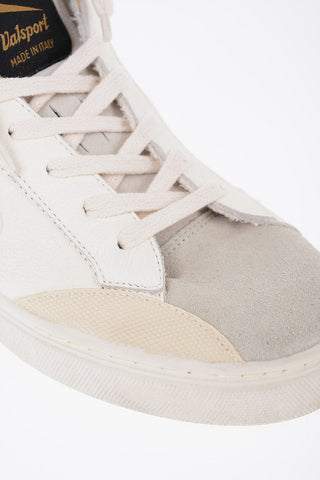 Sneakers Basse GOOFY In Pelle Martellata con Dettaglio a Toppa 