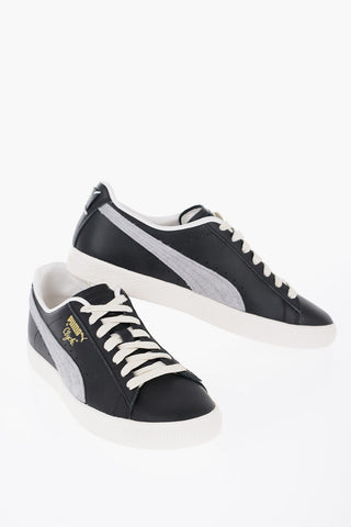 THE ARCHIVE Leather CLYDE BASE Low Top Sneakers