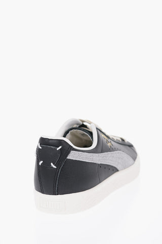 THE ARCHIVE Leather CLYDE BASE Low Top Sneakers
