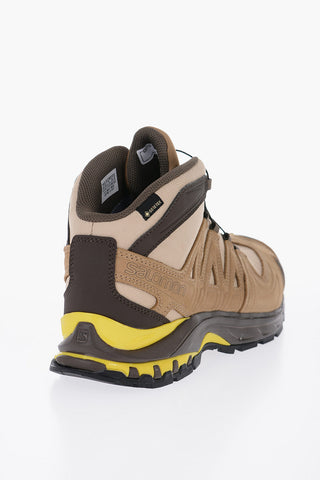 BETTER Gore-tex Fabric and Leather XA PRO 3D MID Hiking Sneakers with Quicklace Closure