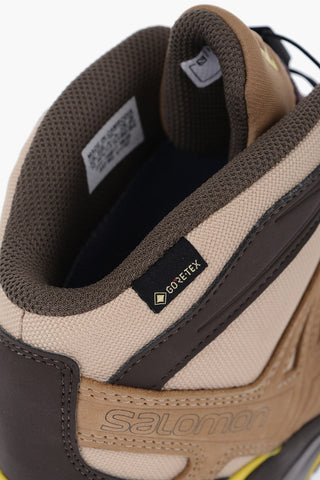 BETTER Gore-tex Fabric and Leather XA PRO 3D MID Hiking Sneakers with Quicklace Closure