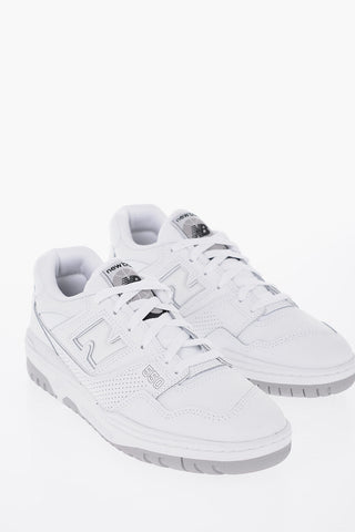 Sneakers Basse in Pelle a Tinta Unita