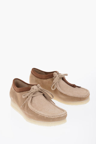 ORIGINALS Suede WALLABEE Loafers with Rubber Sole 