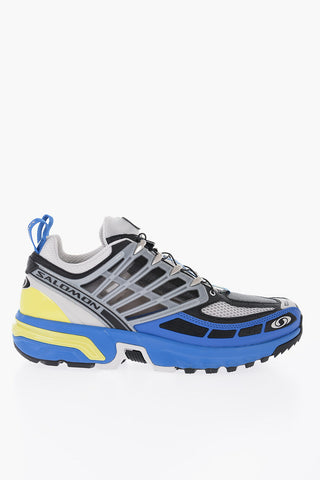 Colorblock ACS PRO Low Top Sneakers with Mesh Details and Quicklace Closure