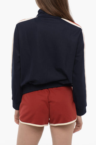 Color Block ELIOT Sweatshirt with Side Contrasting Bands