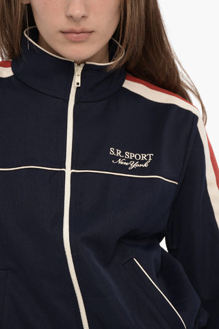Color Block ELIOT Sweatshirt with Side Contrasting Bands