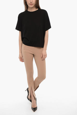 Bat-wing Sleeve Crew-neck Sweater