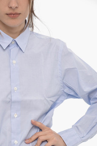 Solid Color Poplin Cotton CHARLIE UNISEX Shirt