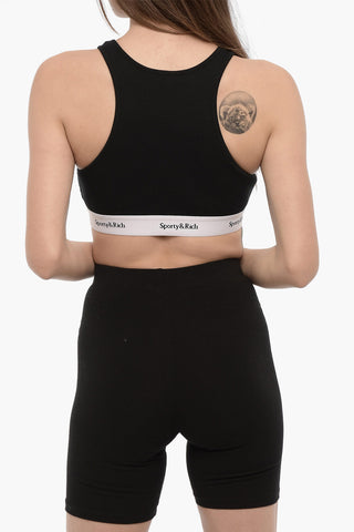 Tank Top Sportivo a Costine