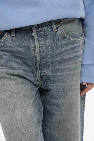 Straight Leg Regular Fit Jeans 22cm