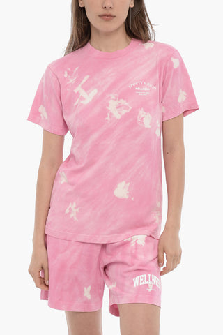 Acid Wash Crew-Neck T-shirt