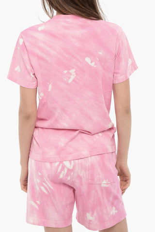 Acid Wash Crew-Neck T-shirt