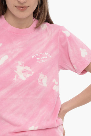 Acid Wash Crew-Neck T-shirt