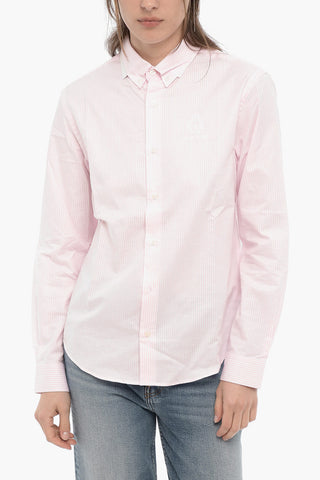 Camicia CLOVER a Righe con Collo Button-Down