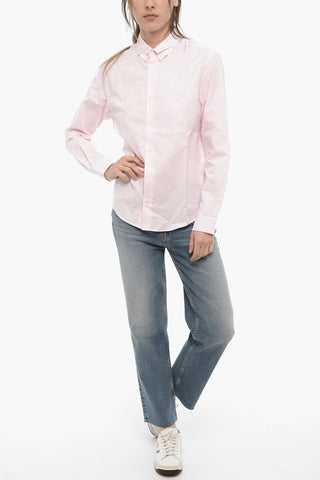 Camicia CLOVER a Righe con Collo Button-Down