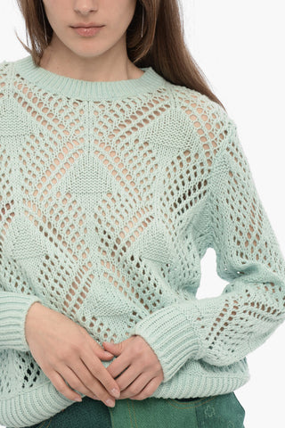 Openwork GIADA Crew-Neck Sweater