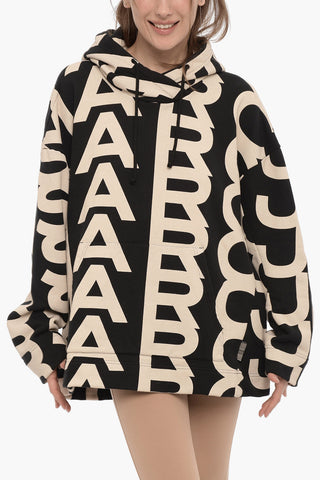 All-Over Monogram Oversized Hoodie