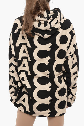 All-Over Monogram Oversized Hoodie