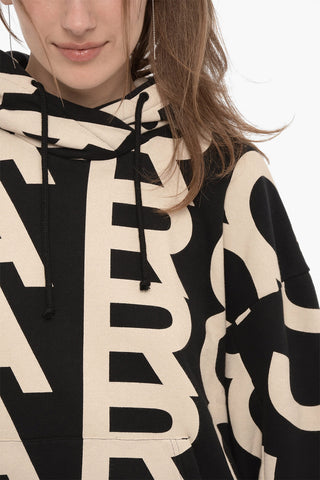All-Over Monogram Oversized Hoodie