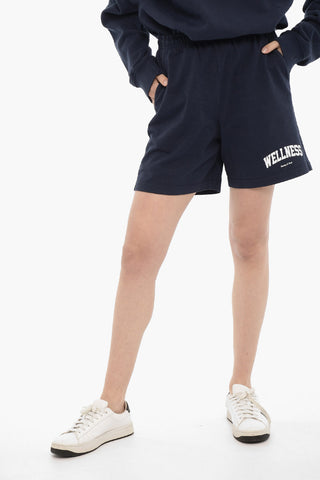 Shorts In cotone a Tinta Unita