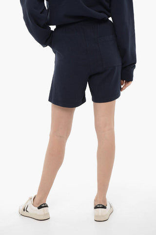 Shorts In cotone a Tinta Unita