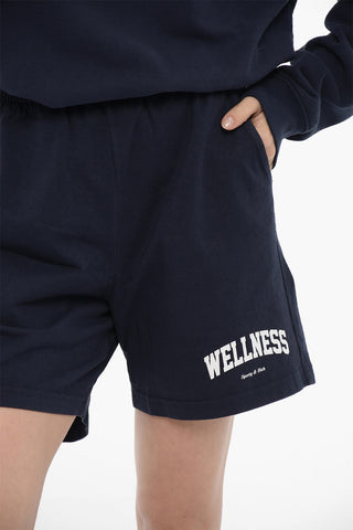 Shorts In cotone a Tinta Unita