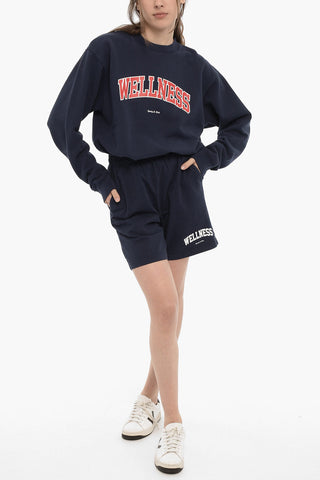 Shorts In cotone a Tinta Unita