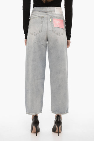 Light Wash MARGIE Cropped Jeans 22cm