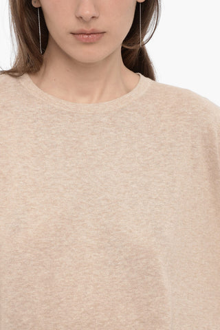 Bat-wing Sleeve Crew-neck Sweater