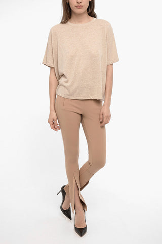 Bat-wing Sleeve Crew-neck Sweater