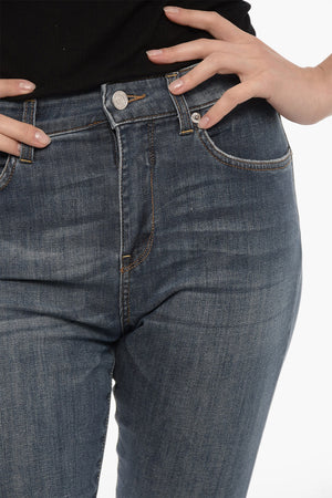 Cropped-Jeans CLAR mit sichtbaren Nähten 19,5 cm