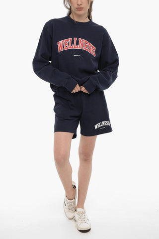 Printed Cotton UNISEX Crew-Neck  Sweatshirt