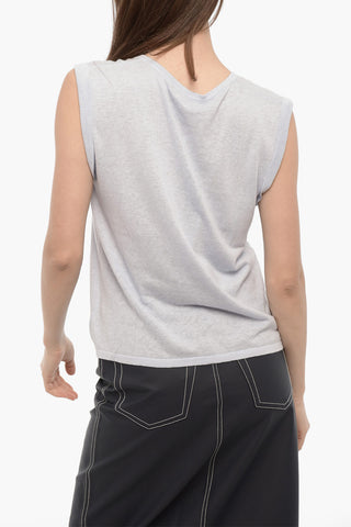 Maglia senza Manica con Scollo a V