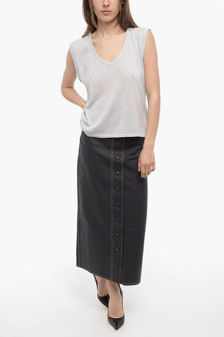 Maglia senza Manica con Scollo a V