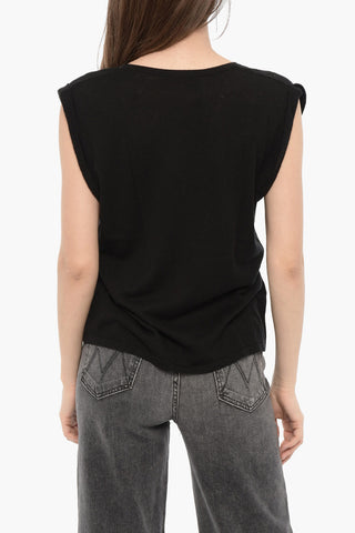 Maglia senza Manica con Scollo a V