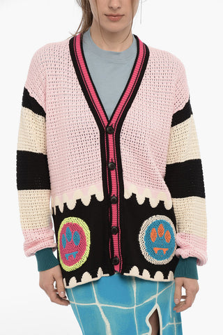 Embroidered Crochet UNISEX Cardigan