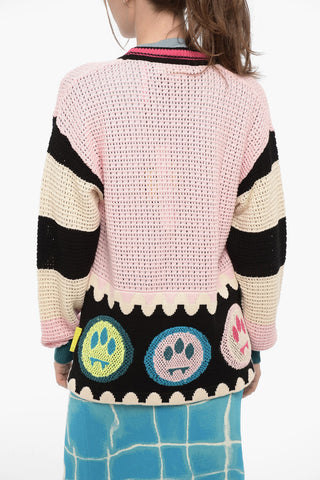 Embroidered Crochet UNISEX Cardigan