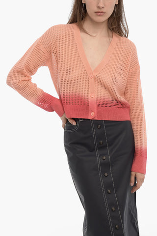 Cardigan JESSICA Openwork Effetto Sfumato