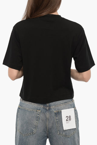T-Shirt Girocollo in Tinta Unita